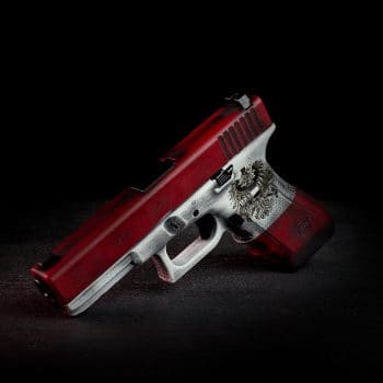 Österreich-Glock-Austria-Edition-Cerakote-Laser-Engraving-Glock-17-Gen-4-Smith&-Wesson-Red-Bright-White