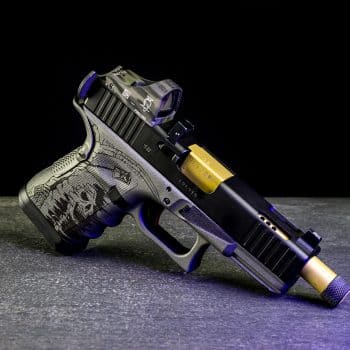 glock-19-reaper-sensenmann-engraving-gravur-cerakote-pvd-barrel-lauf-red-dot-docter-sight-cut-fräsen-deutschland-österreich-verex-tactical-tuning