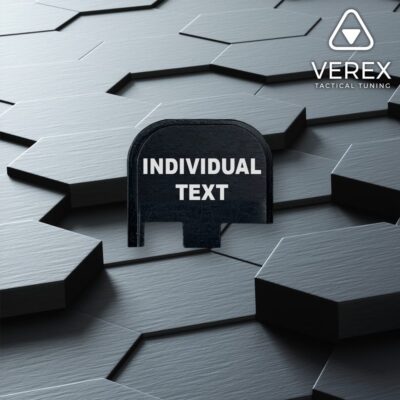 Slim-Line Glock Backplate "Individual Text"