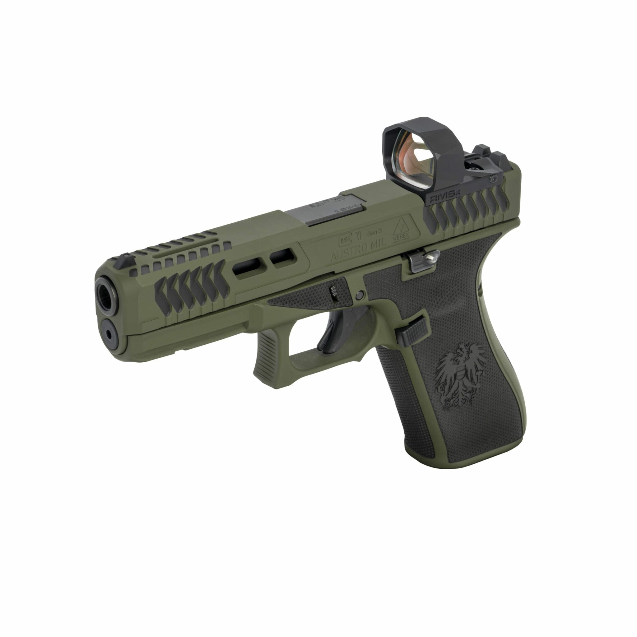 Glock 17 Gen5 MOS VEREX Tactical Umbau Austro Mil VEREX Tactical glock-17-gen5-mos-verex-tactical-umbau-austro-mil-verex-tactical