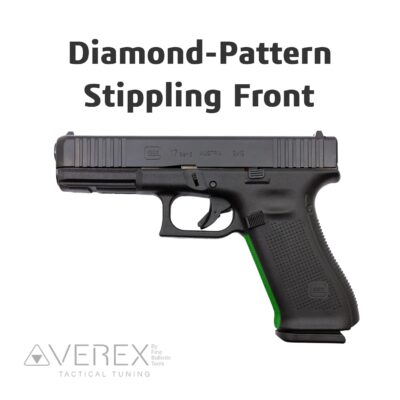 Diamond-Pattern Stippling Vorderseite für Glock Pistolen