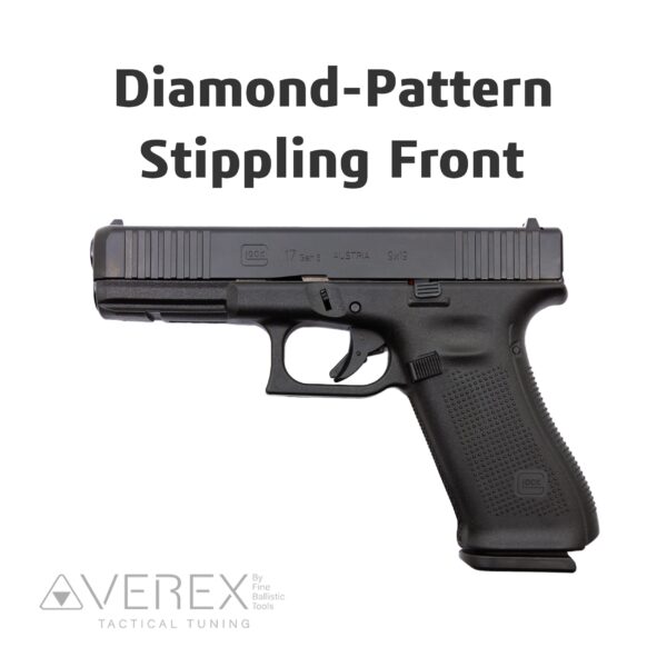 Diamond-Pattern Stippling Front for Glock pistols - Image 2