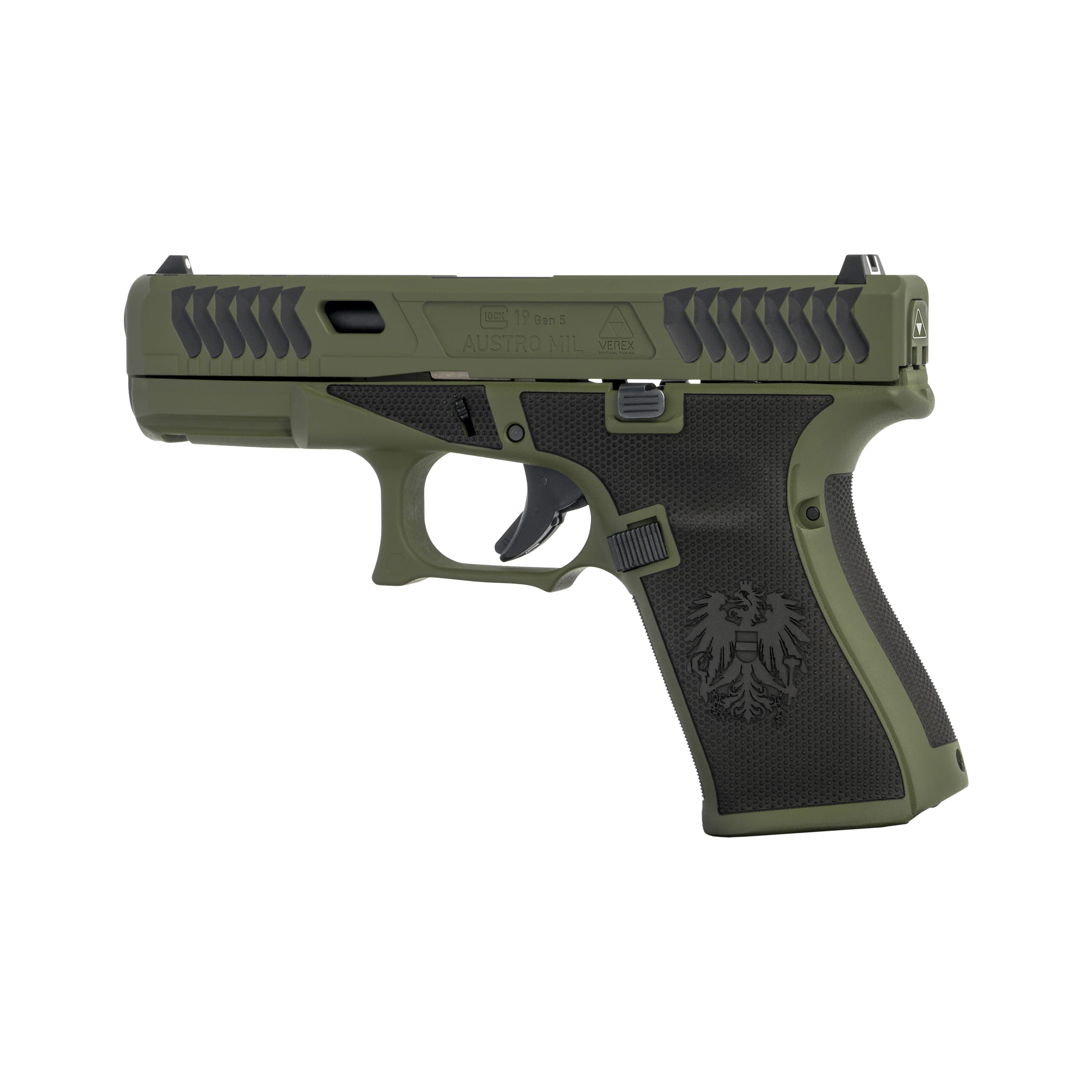 Glock 19 Gen5 MOS + VEREX Tactical Modification 