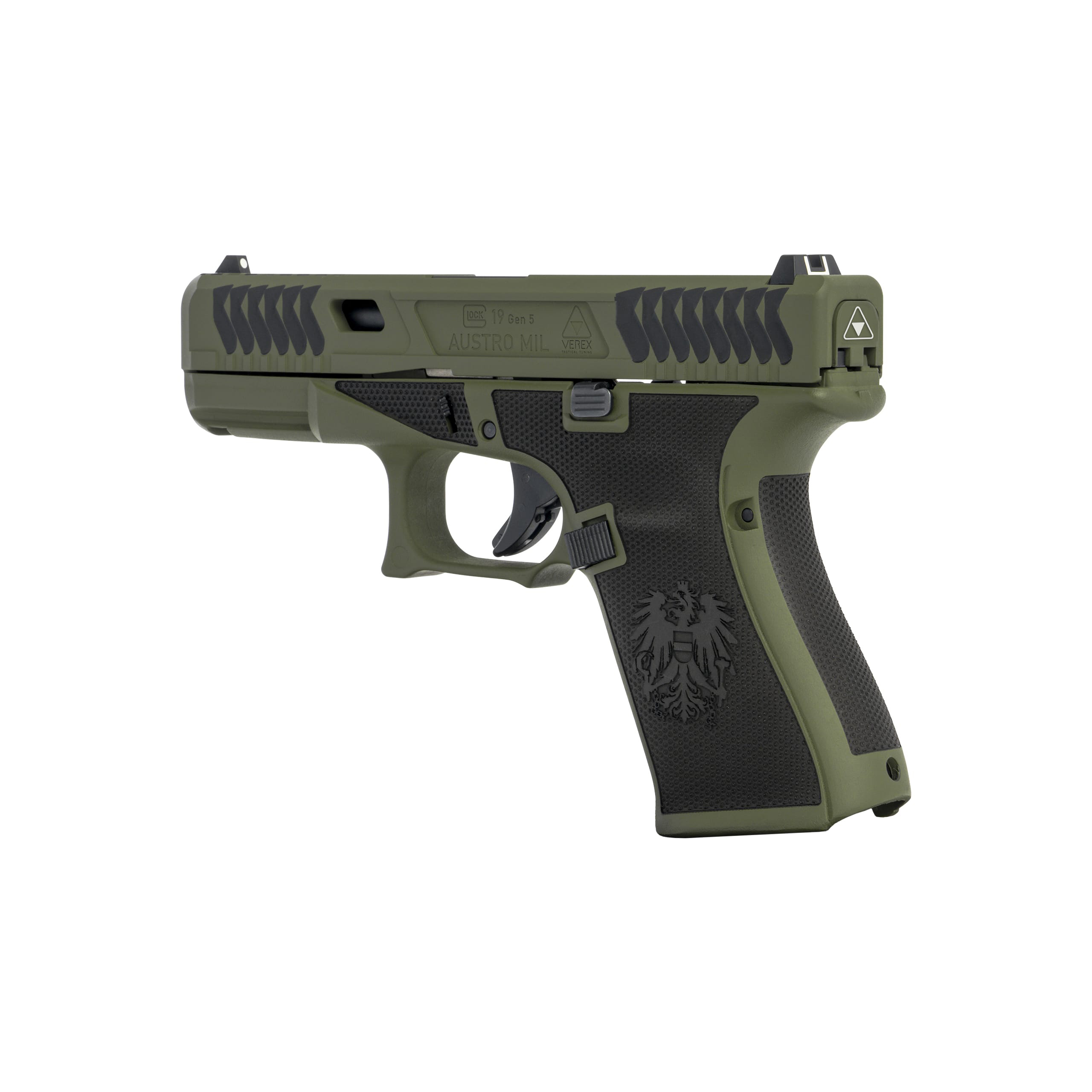 Glock 19 Gen5 MOS + VEREX Tactical Modification 
