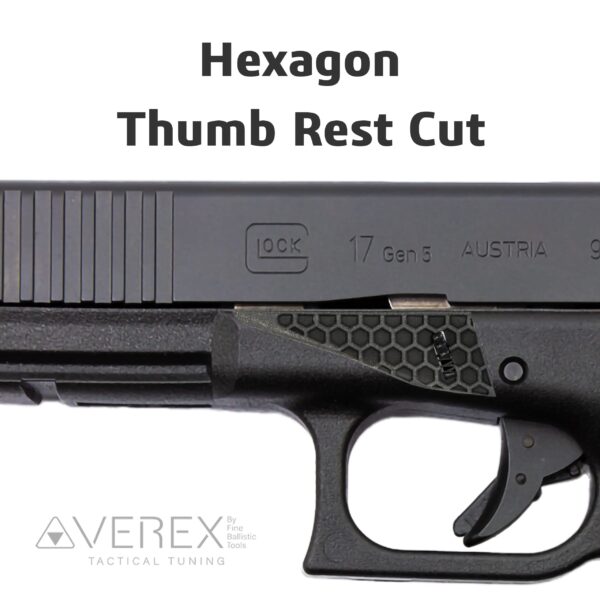 Thumb Rest Cut (Daumenauflage) für Glock Pistolen - Beidseitig – Bild 4