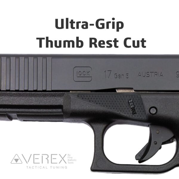 Thumb Rest Cut (Daumenauflage) für Glock Pistolen - Beidseitig – Bild 5