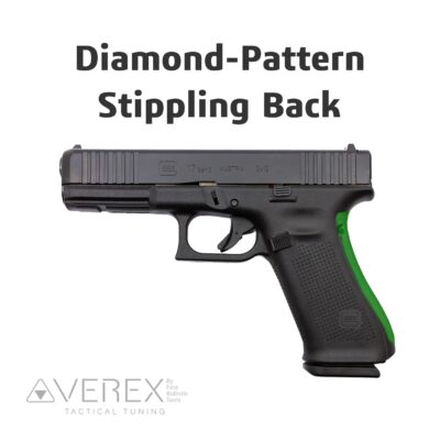 Diamond-Pattern Stippling Rückseite für Glock Pistolen
