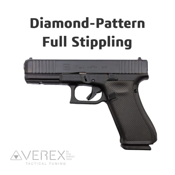 Diamond-Pattern Stippling FULL für Glock Pistolen – Bild 2