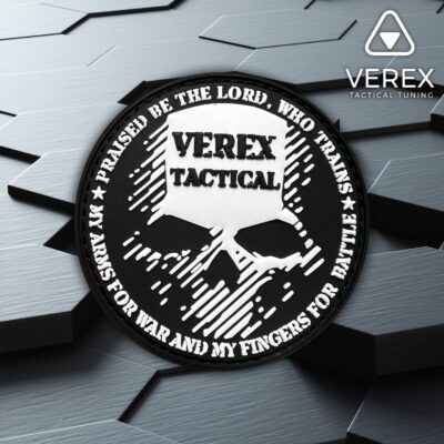 Punisher VEREX Tactical Patch 2025 Schwarz