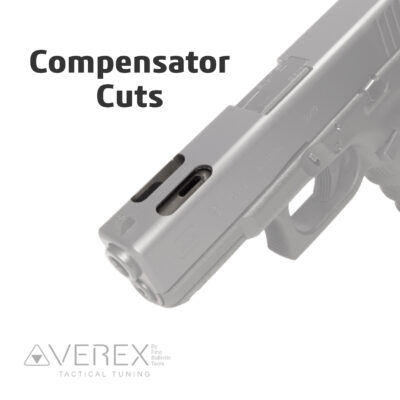 Compensator Cuts für Pistolen