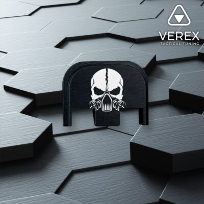 Backplate "Skull Bio Warfare"