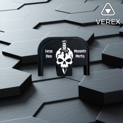 Backplate "Skull Carpe Diem"